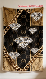 Gucci Diamond & GG Monogram Throw blankets IMG_2665